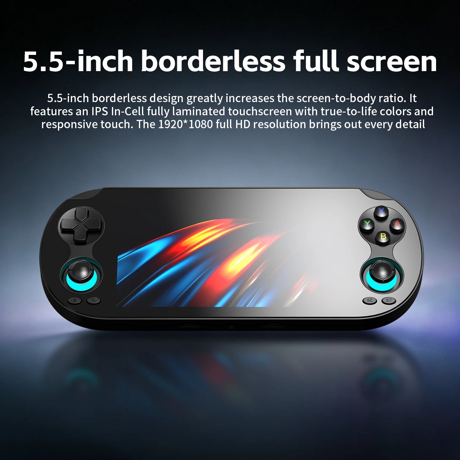 Anbernic RG VITA / RG VITA Pro Handheld Game Console IPS Touchscreen 5000mAh Video Gaming Player Supports AI Streaming RixelHK