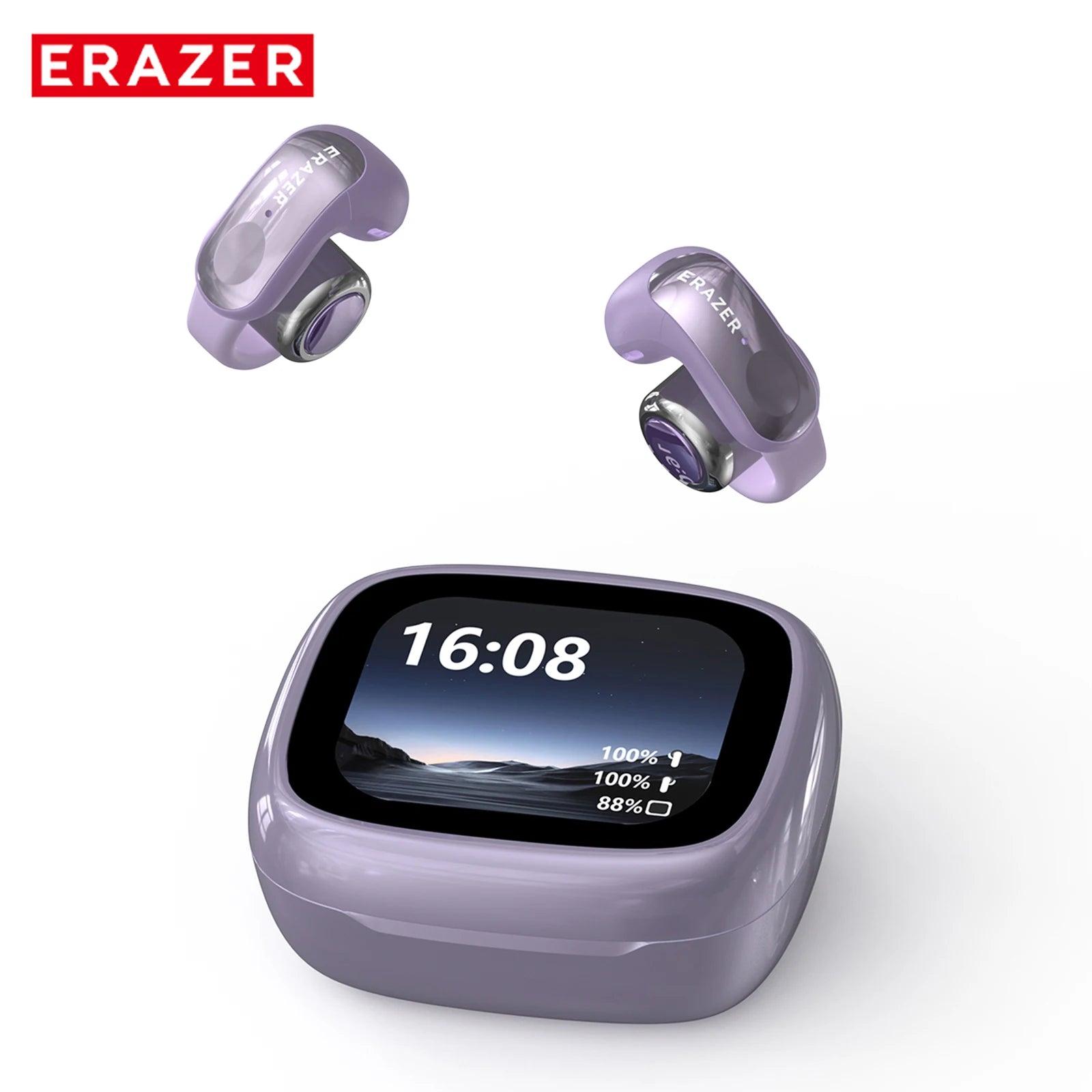ERAZER XF28 Bluetooth V6.0 Translation Earphones Open-ear True Wireless EarbudsOffice Travel,ASMR Headset APP