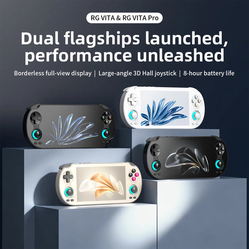 Anbernic RG VITA / RG VITA Pro Handheld Game Console IPS Touchscreen 5000mAh Video Gaming Player Supports AI Streaming RixelHK