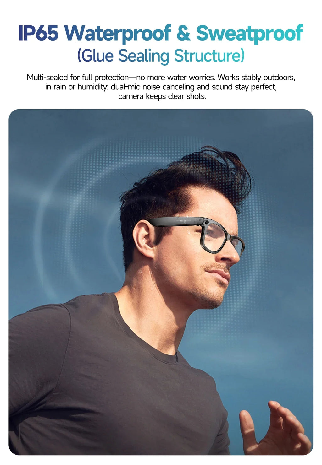 2025 smart glasses bluetooth camera Recording Videos AI Photo Recognition Answer 100+ Languages Translation Music Play Men Women