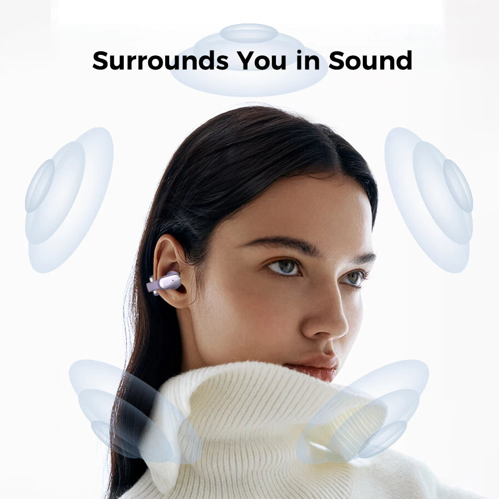 ERAZER XF28 Bluetooth V6.0 Translation Earphones Open-ear True Wireless EarbudsOffice Travel,ASMR Headset APP