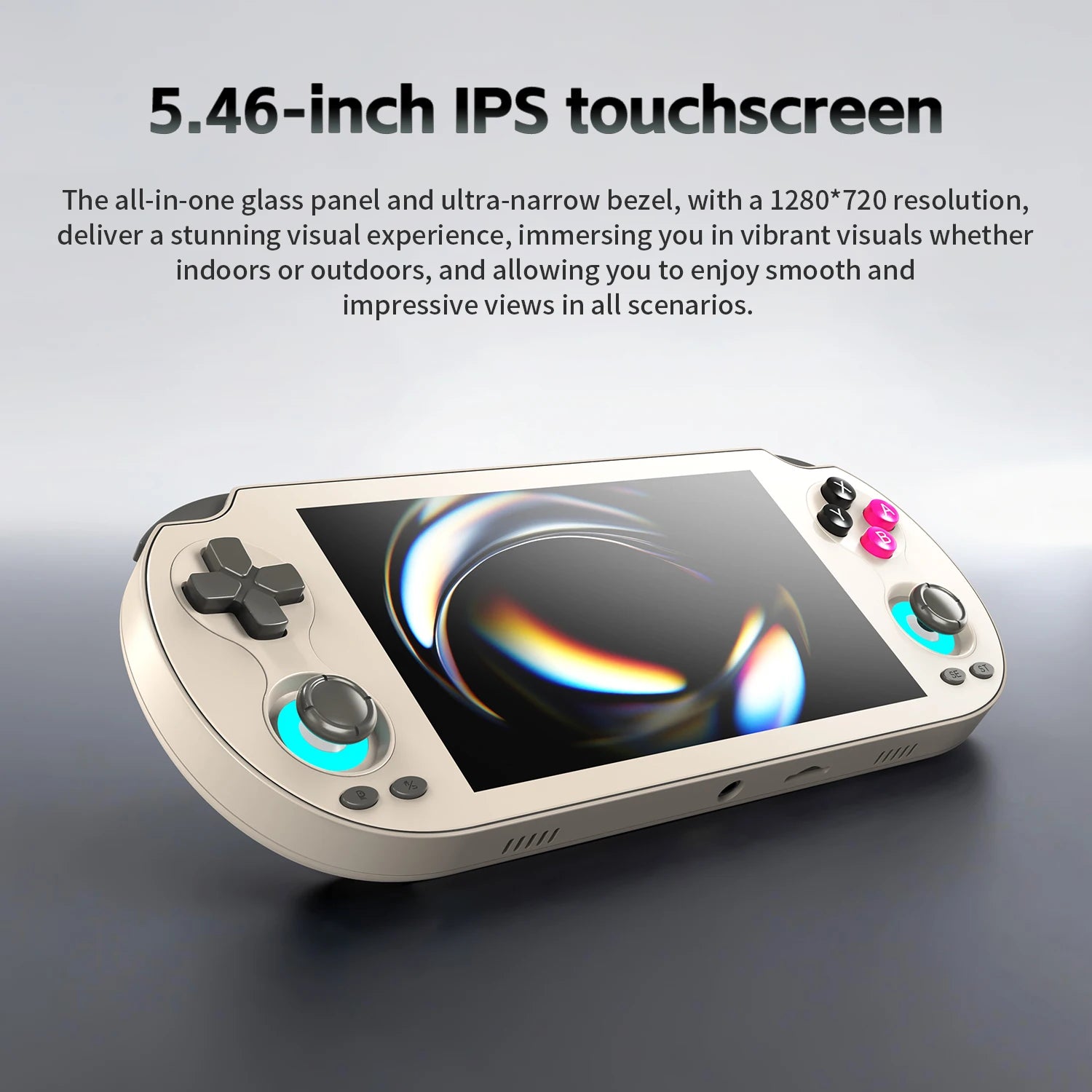 Anbernic RG VITA / RG VITA Pro Handheld Game Console IPS Touchscreen 5000mAh Video Gaming Player Supports AI Streaming RixelHK