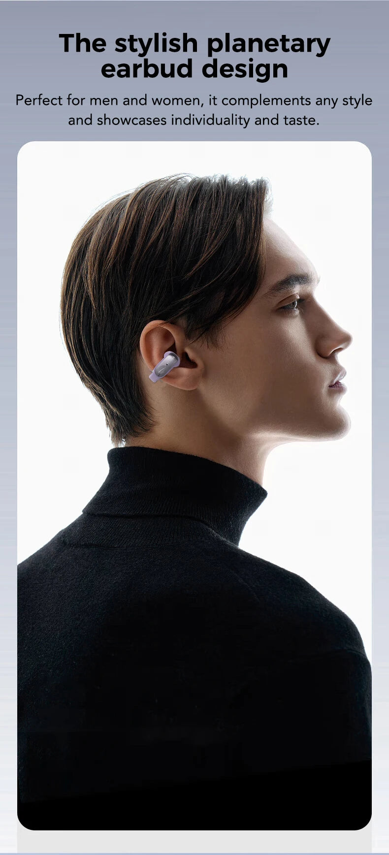 ERAZER XF28 Bluetooth V6.0 Translation Earphones Open-ear True Wireless EarbudsOffice Travel,ASMR Headset APP