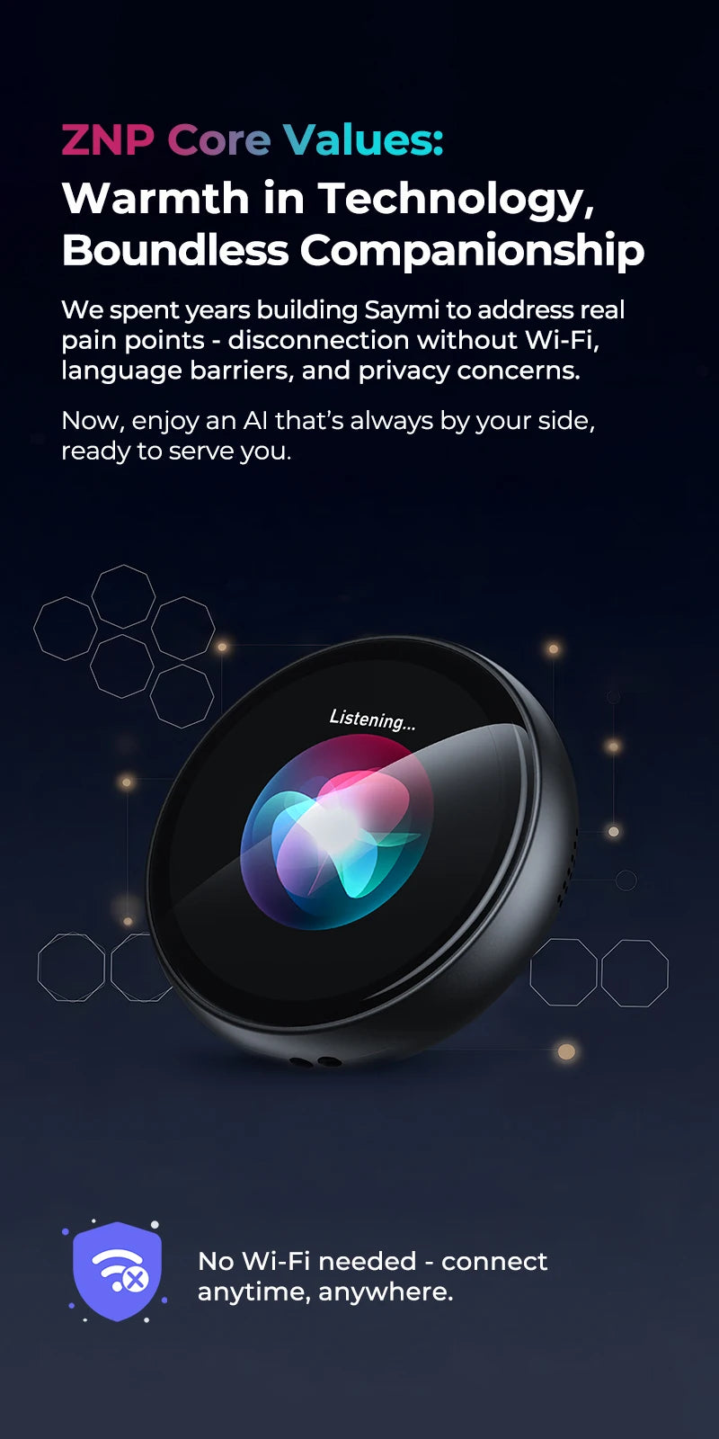 Ultra-thin AI Voice Translator ZNP Z01 Instant Professional Portable Magnetic Smart Voice Translation Display Touch Control