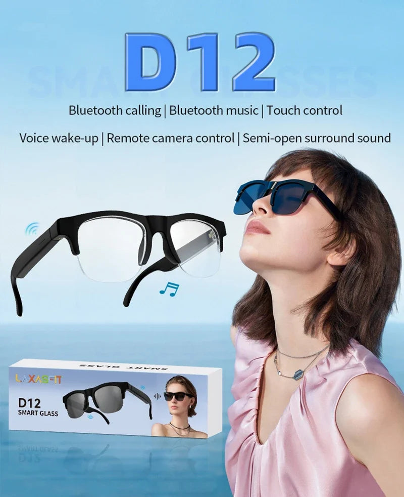 Lenovo 8K HD AI Smart Glasses AI Translation Hands-Free Calling AI Chat Logging Music Playback Smart Sunglasses for Men 2026 Ne