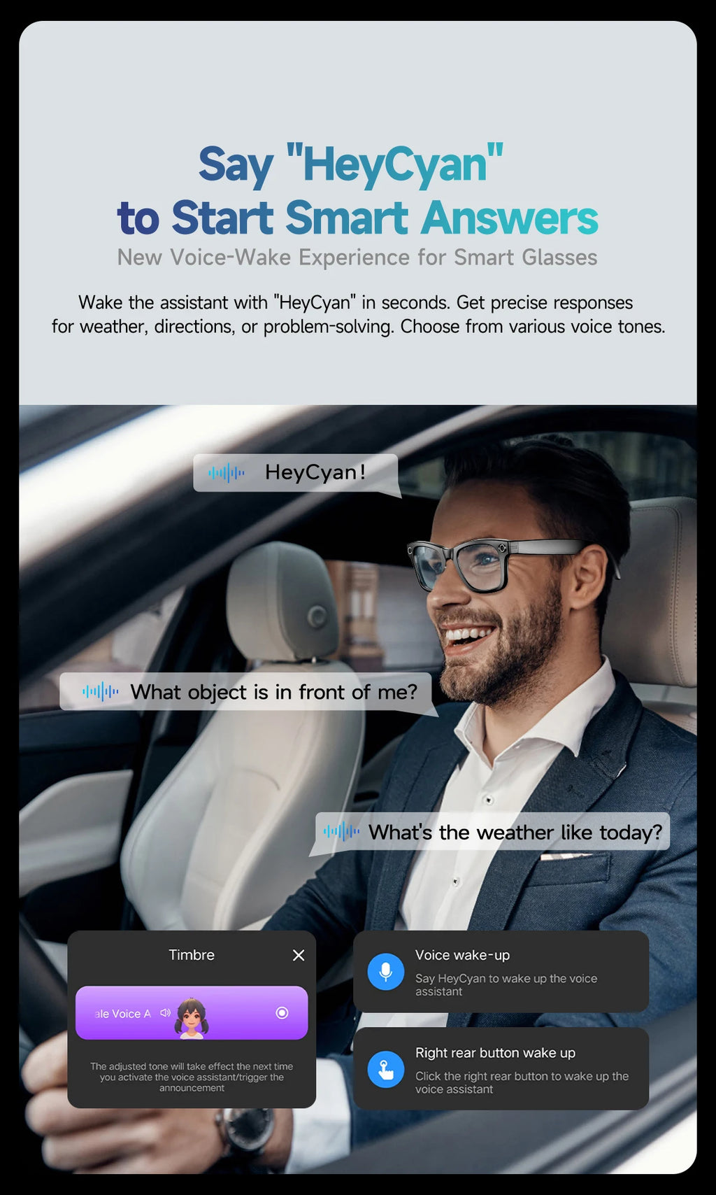 2025 smart glasses bluetooth camera Recording Videos AI Photo Recognition Answer 100+ Languages Translation Music Play Men Women