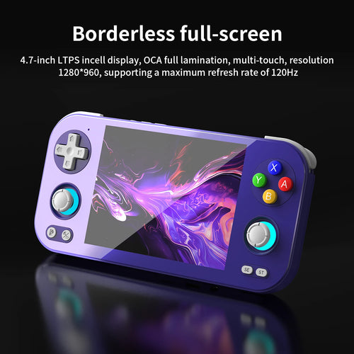 ANBERNIC RG 476H Retro Game Console 4.7-inch LTPS In-Cell Display Android 13 Unisoc T820 Handheld Video Player with Bluetooth